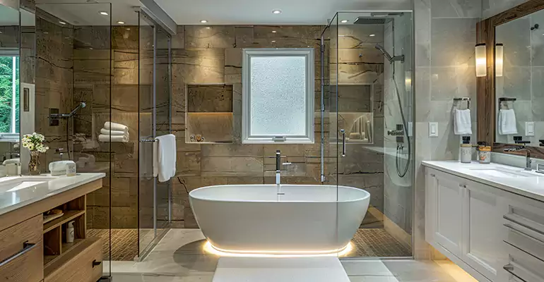 Master Suite Bathroom Remodel in Altoona, PA