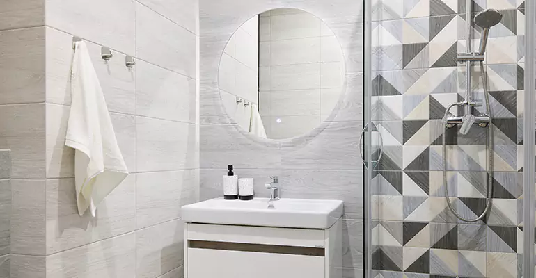 Small Master Bathroom Remodel in Altoona