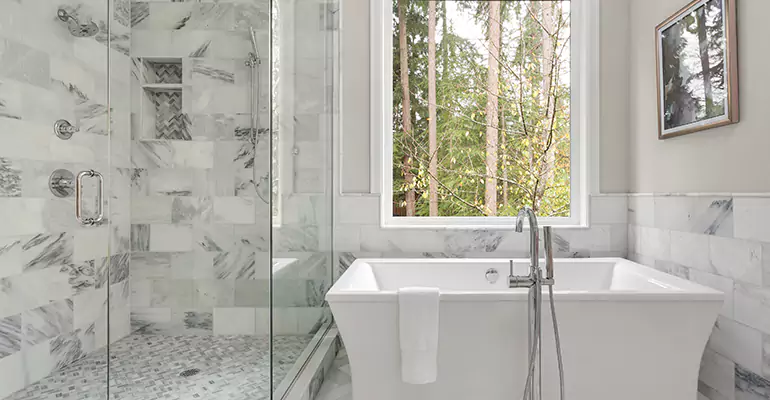 Bathtub to Tile Shower Conversion in Altoona